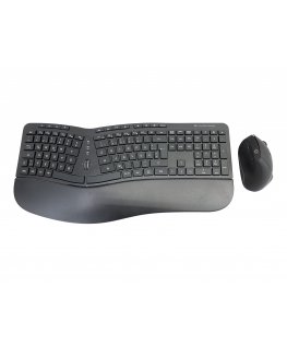 Conceptronic ORAZIO02DE tastatūra Pele iekļauta Birojs RF Bezvadu QWERTZ Vācu Melns
