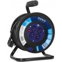 Орно Прайлгинимо лаидо рите, 4 гнезда 2P+Z, ПВХ кабель H05VV-F 3x1,5mm2, 50м, тепловое реле, токовые дорожные заслонки Орно Прайлгинимо лаидо рите, 4 гнезда 2P+Z, ПВХ кабель H05VV-F 3x1,5mm2, 50м, тепловое реле, токовые дорожные заслонки