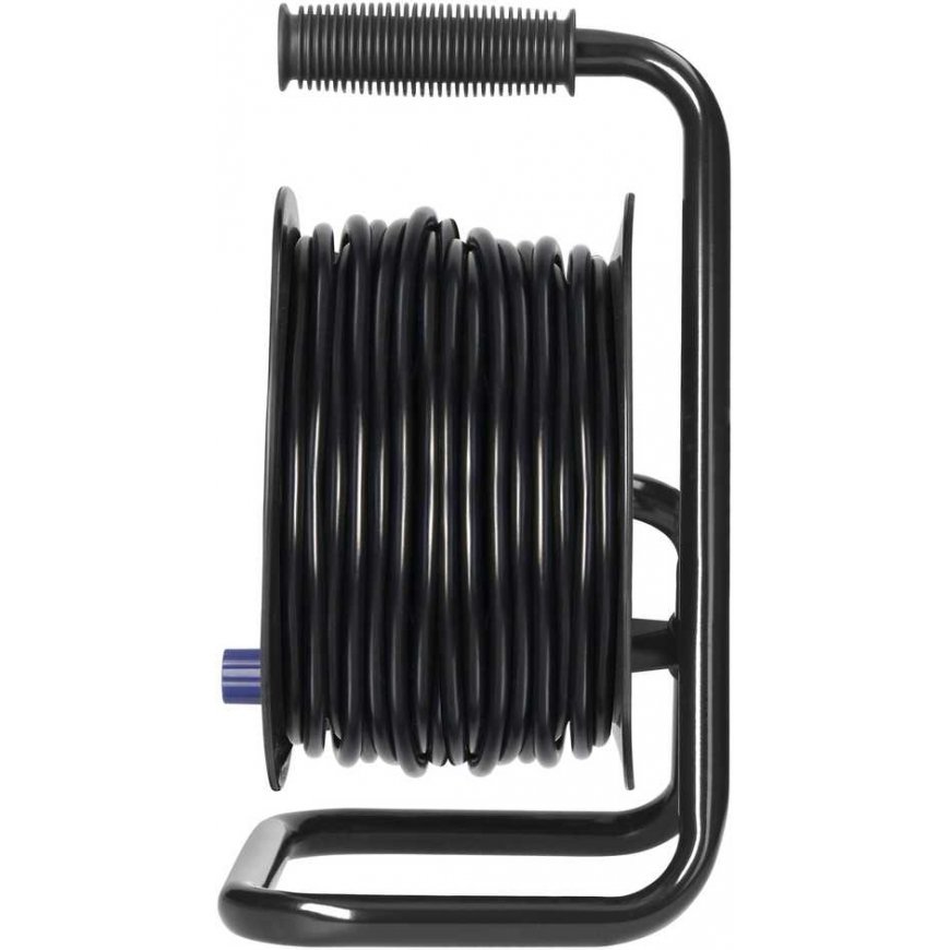 Orno pikenduskaabli rull, 4 pesa 2P+Z, PVC kaabel H05VV-F 3x1,5mm2, 50m, soojusrelee, voolu tee klapid – 5