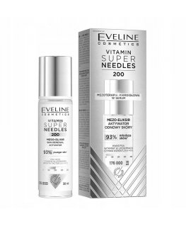 Косметика Eveline Витаминные супер-иглы 200 мезоэликсир для активации обновления кожи 30 мл