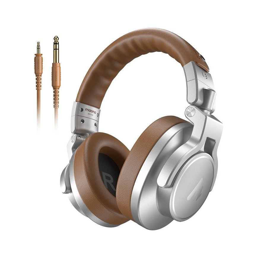 Maono MH700 studio headphones (silver)