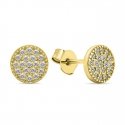 Brilio Silver Brilio Elegant gold-plated earrings with zirconia EA570Y Brilio Silver Brilio Elegant gold-plated earrings with zirconia EA570Y
