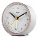 Braun BC12 Кварцевый будильник Розовый, Белый Braun BC12 Кварцевый будильник Розовый, Белый