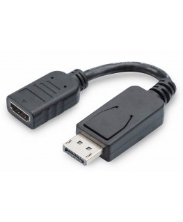 Digitus AK-340400-001-S videokaapeli-adapteri 0,15 m DisplayPort HDMI musta