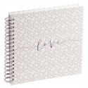 Hama Romance valokuvakansio Beige, Valkoinen 80 arkkia 10 x 15
