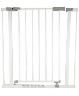 Dreambaby Safety Gate for Dogs AVA Gate (W: 75-81 cm x H: 76) - white