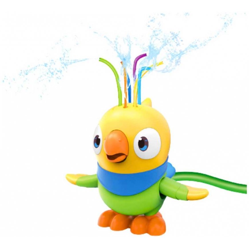 Lean Toys Colorful Water Toy Parrot with Moving Elements – 4