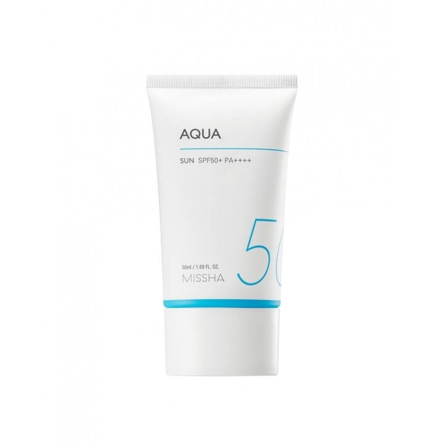 Missha Aqua Sun All Around Safe Block Aqua Sun Gel SPF 50 - Гелевый крем для лица от солнца - 50 мл – 2