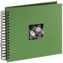 Hama "Fine Art" Spiral Album, apple-green, 26x24/50 valokuvakansio Vihreä 100 arkkia 10 x 15, 13 x 1