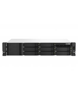 QNAP TS-864EU-8G NAS/storage server Rack (2U) Intel® Celeron® 8 GB DDR4 0 TB QNAP Turbo System Black