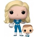 FUNKO POP! Vinilinā figūrėlīte: Marvel: Fantastiskā Četrinieka: Pirmie soļi - Neredzamā sieviete un Franklins FUNKO POP! Vinilinā figūrėlīte: Marvel: Fantastiskā Četrinieka: Pirmie soļi - Neredzamā sieviete un Franklins