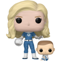 FUNKO POP! Vinyylihahmo: Marvel: Fantastiset Neljä: Ensiaskeleet - Näkymätön Nainen & Franklin
