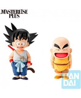 Banpresto Dragon Ball Son Goku ja Krillin treeningu sektsioon Ichibansho figuur 13 cm