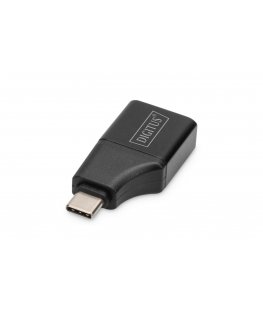 Digitus AK-300450-000-S USB ekrano adapteris 3840 x 2160 pikseliai Juoda
