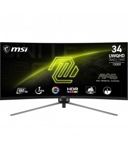 MSI MAG 345CQRDE монитор для ПК 86,4 cm (34") 3440 x 1440 пикселей UltraWide Dual Quad HD Черный