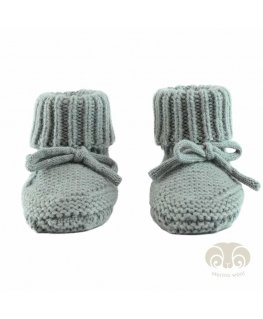 Monster Clippers Lodger Slipper Folklore merino wool slippers Silk 0-6m SLM 109_0-6