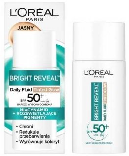 LOREAL Bright Reveal Fluid sävytetty SPF50+