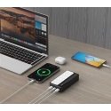 Rebeltec Powerbank P20 LCDPD LAMP 20 000mAh, integruota LED lempa su funkcija torcharki