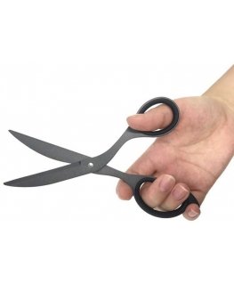 Stylish scissors "Hiki-giri Slim", dark gray NH-HSF180DG