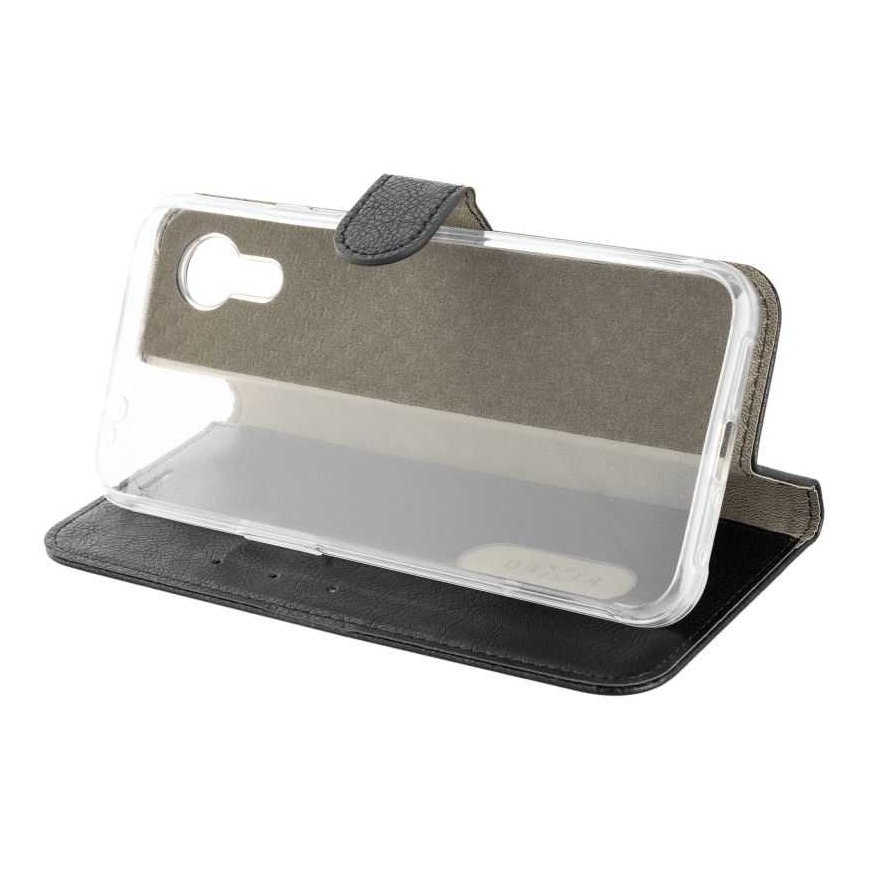 FIXED Opus raamat tüüpi kate, mõeldud Samsung Galaxy Xcover 7 5G must – 5