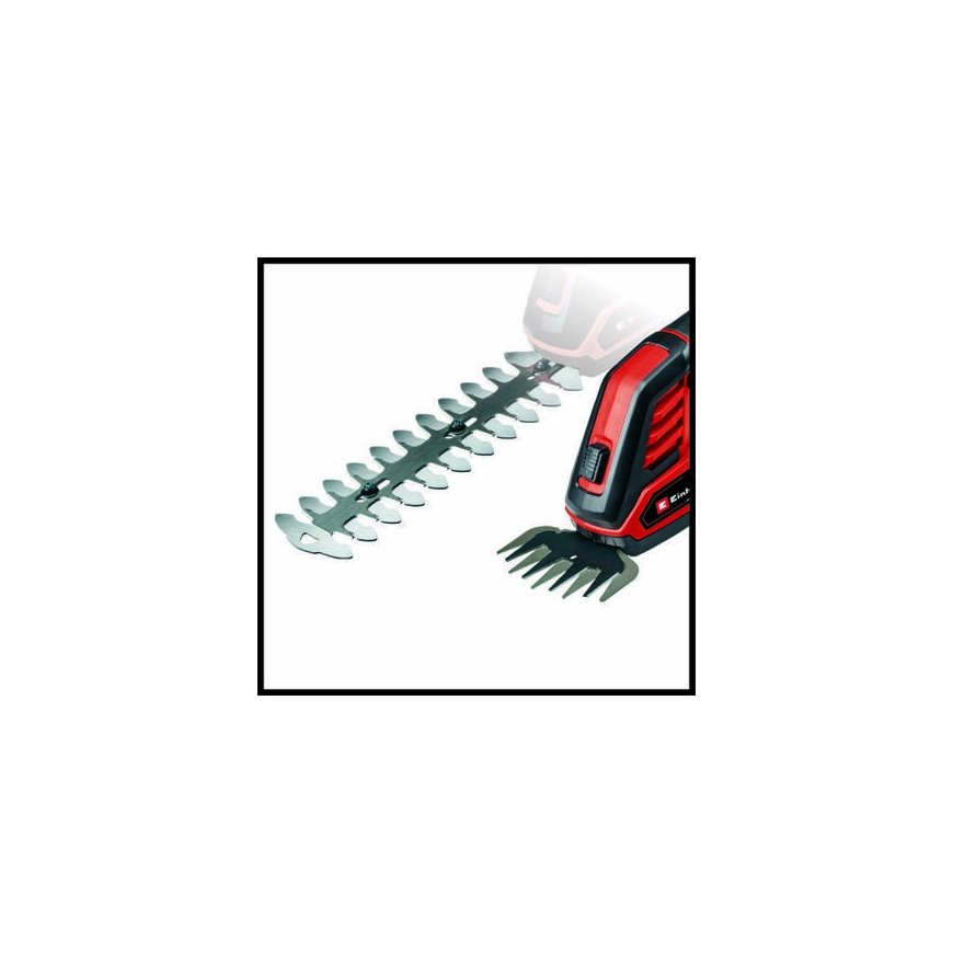 Einhell GE-CG 18/100 Li T-Solo juhtmevabad murukäärid 10 cm 18 V Must, Punane – 3