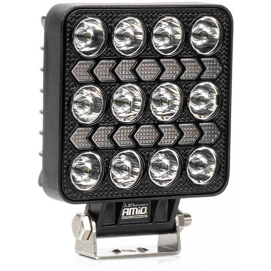 AMiO Halogēnu LED darba lampa, prožektors
