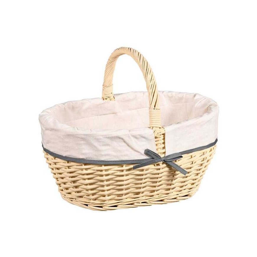 Kesper Austas picnic basket with fabric lining, 45 x 34 cm