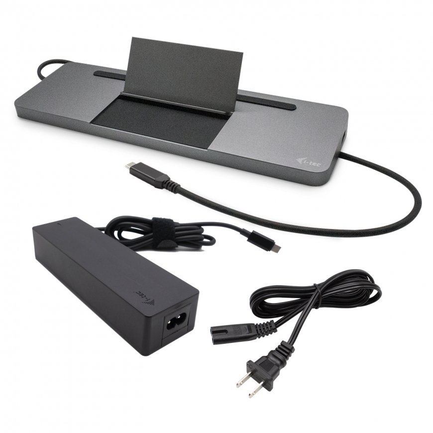 i-tec Metal C31FLATPRO100 sülearvuti dokk ja pordireplikaator Juhtmega ühendatud USB 3.2 Gen 1 (3.1 