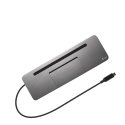 i-tec Metal C31FLATPRO100 dokstacija Vadu USB 3.2 Gen 1 (3.1 Gen 1) Type-C Pelēks i-tec Metal C31FLATPRO100 dokstacija Vadu USB 3.2 Gen 1 (3.1 Gen 1) Type-C Pelēks