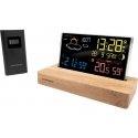 Thomson CT610 digital weather station Wood LCD AC/Battery Thomson CT610 digital weather station Wood LCD AC/Battery