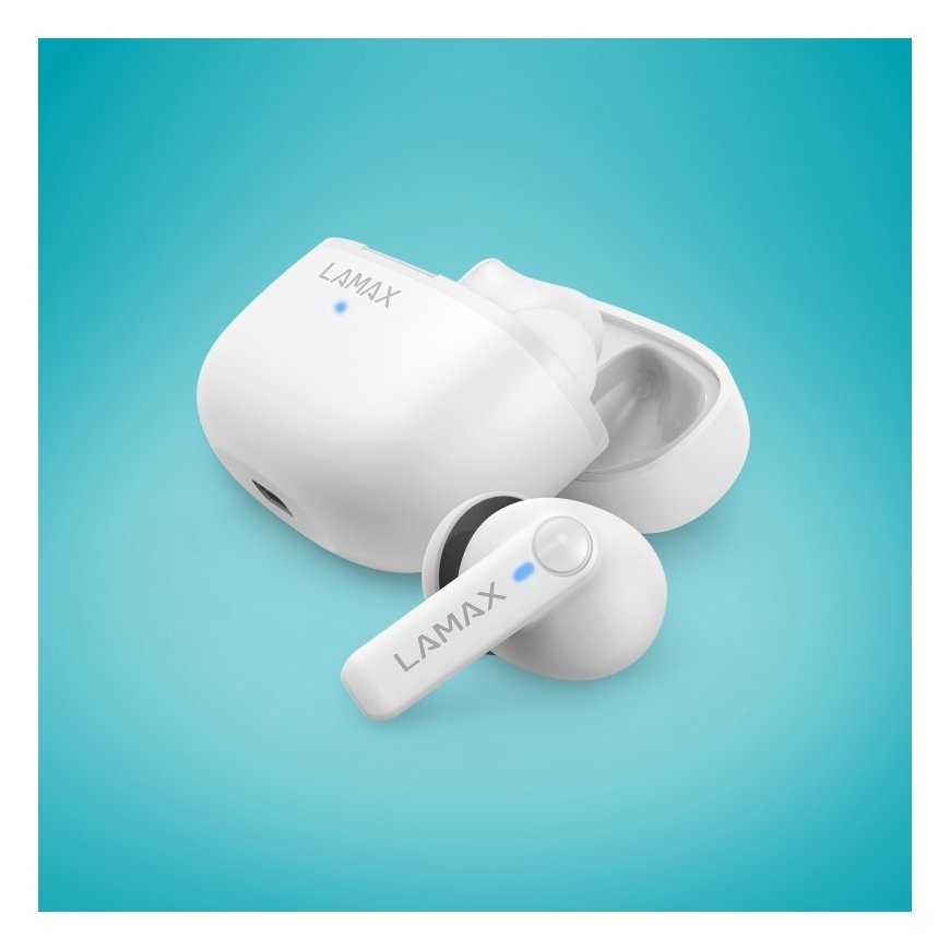 Lamax Clips1 Play Austiņas Bezvadu Ausīs Zvani / mūzika USB Veids-C Bluetooth Balts – 3