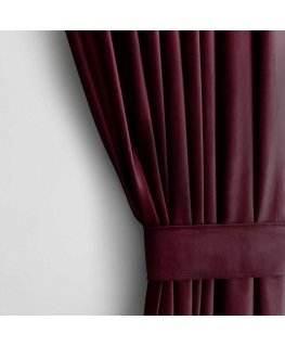 VERHO VELVET väri punainen tyyli klassinen nauha materiaalin tyyppi - tekstiili sametti 140x245 AmeliaHome