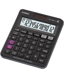 Casio MJ-120D Plus laskin Työpöytä Perus musta