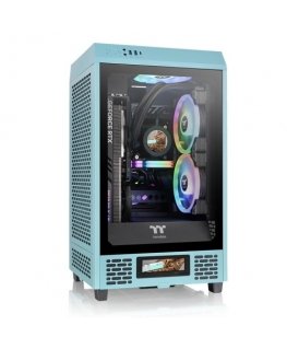 Thermaltake Tower 200 Mini Tower Turkoosi