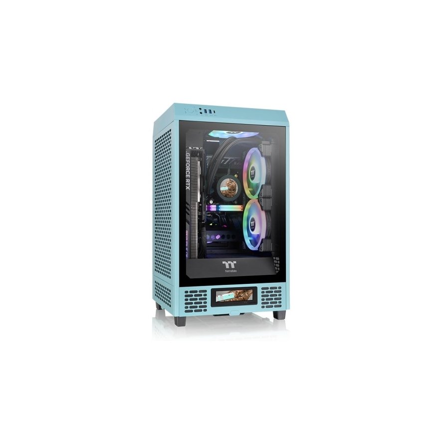 Thermaltake Tower 200 Mini Tower Turquoise