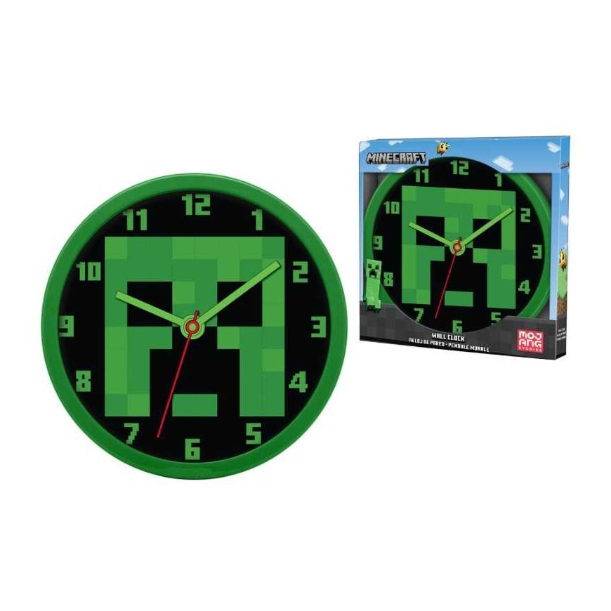 Lapset Euroswan Espanja Minecraft seinäkello – 2