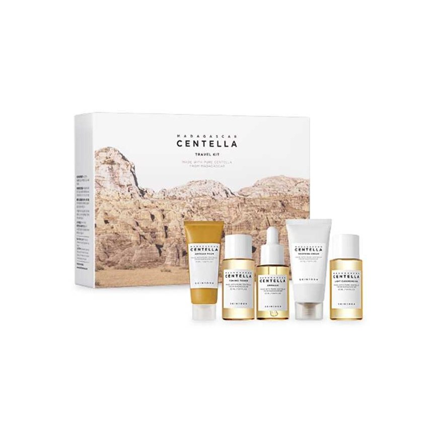 Skin1004 Madagaskaras Centella ceļojumu komplekts -
