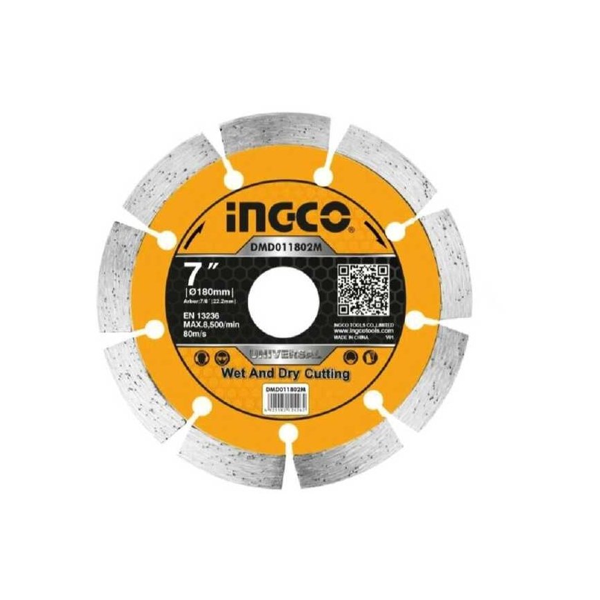Ingco deimantinis diskas 180 x 10 mm