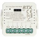 Tuya – 2 kanālu mini relejs 10A – ZigBee – Android / iOS lietotne – RTX ZRS2LN-MR Tuya – 2 kanālu mini relejs 10A – ZigBee – Android / iOS lietotne – RTX ZRS2LN-MR