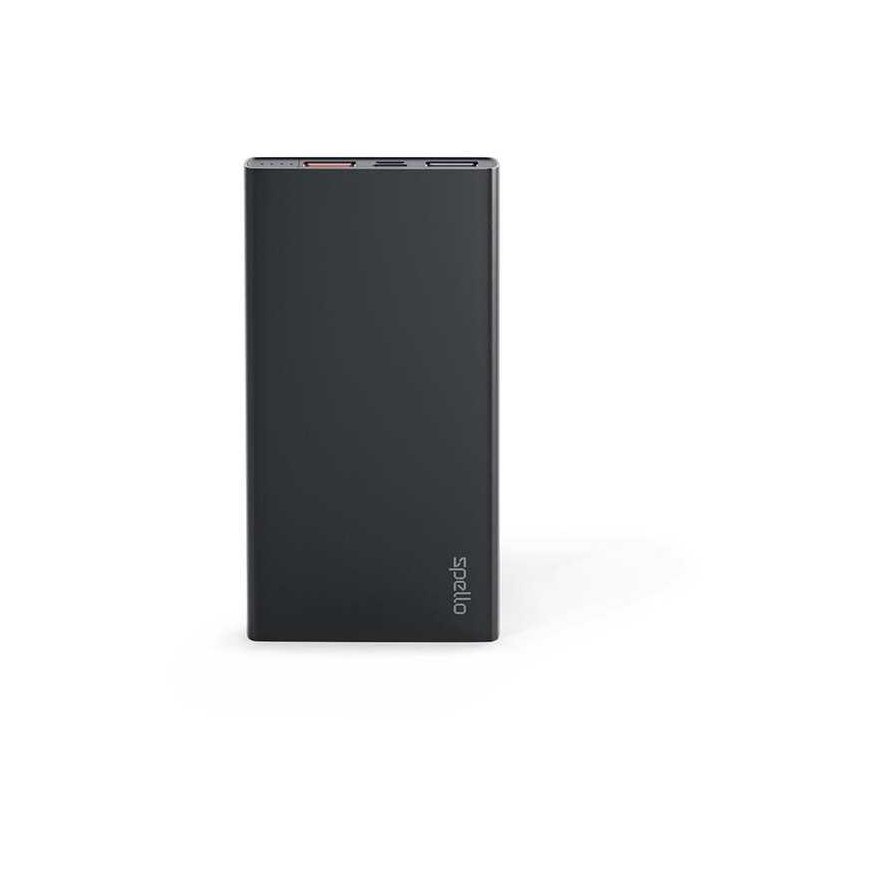 „Epic Spello Slim“ väline aku, 10000 mAh, must