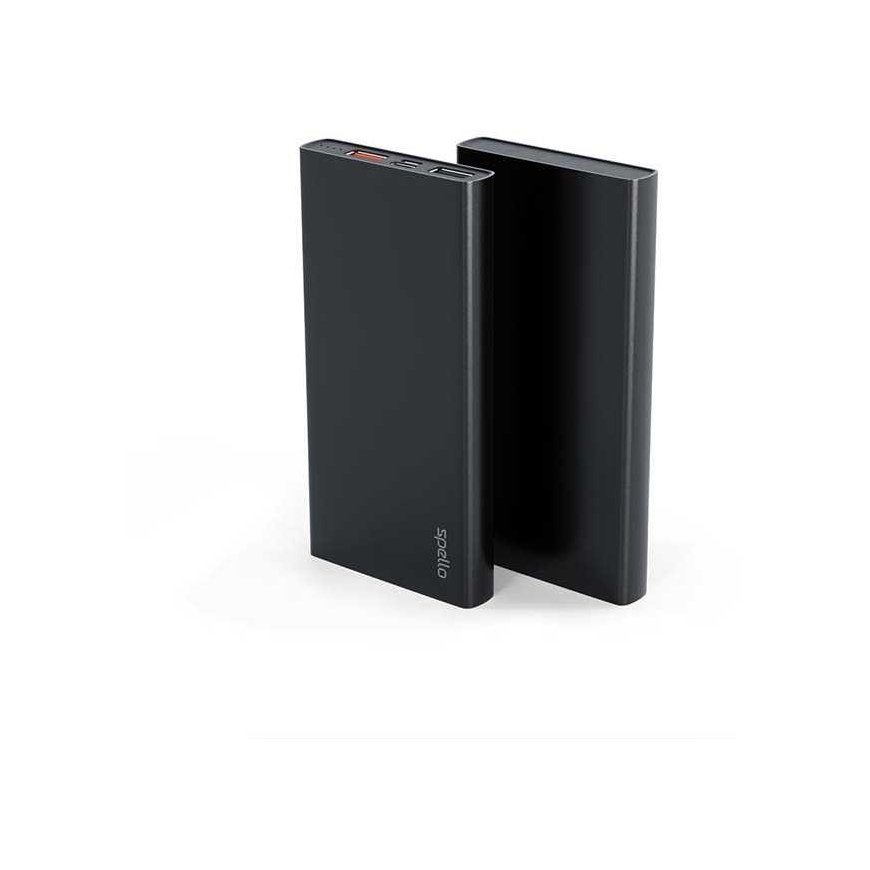 „Epic Spello Slim“ väline aku, 10000 mAh, must – 4