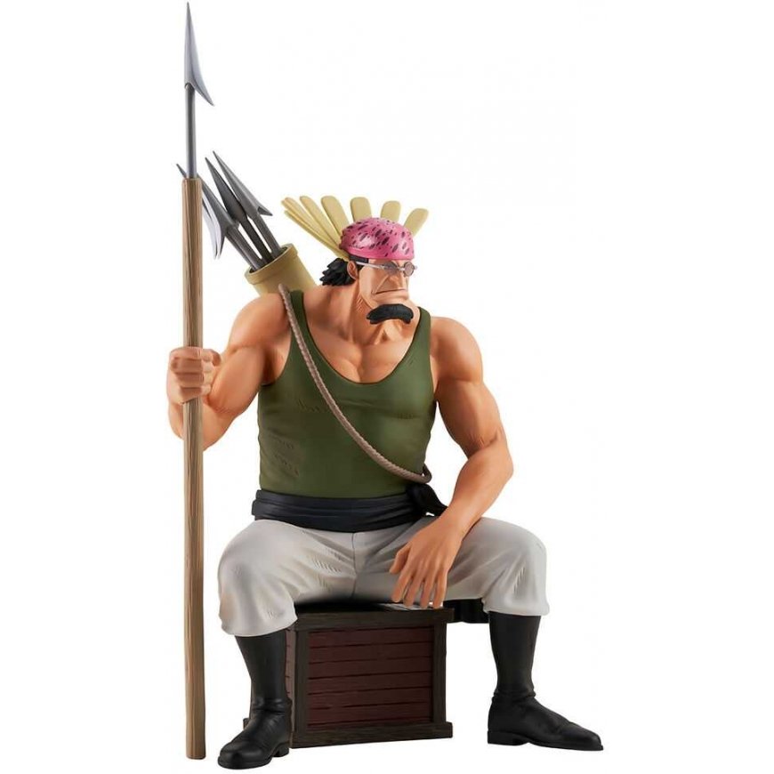 Banpresto One Piece Roger Pirates Crocus Ichibansho -figuuri 14 cm – 2
