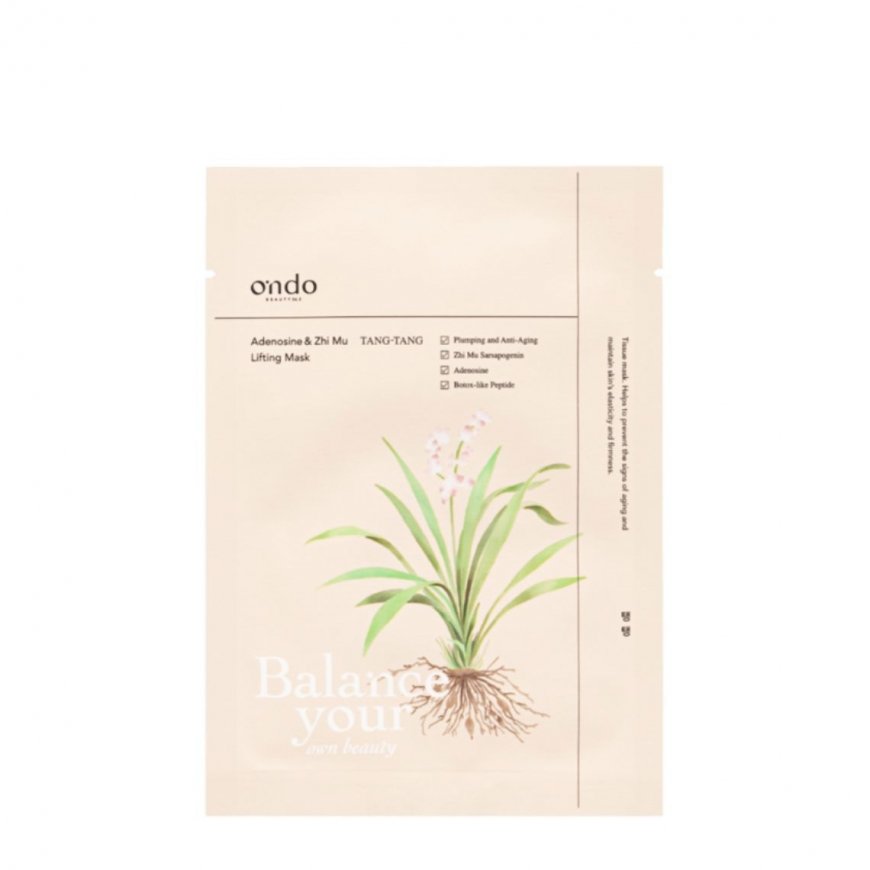 TANG-TANG Adenosiini & Zhi Mu Kohottava Naamio - Silottava Kasvonaamio – 2