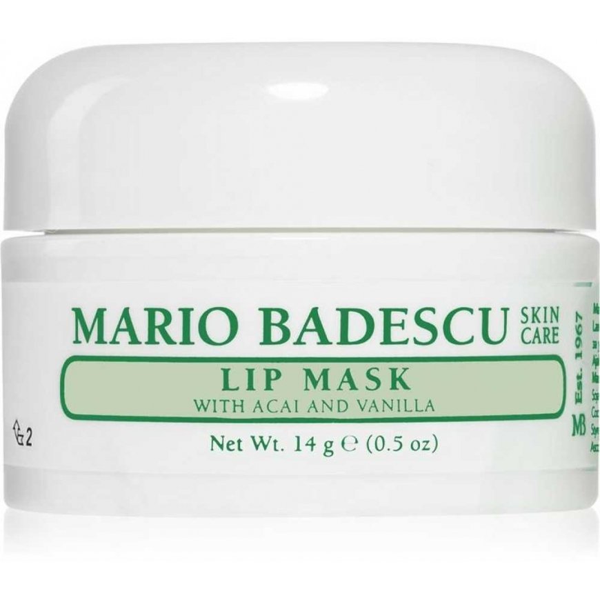 Mario Badescu huulemask Acai ja vanilliga, 14 g