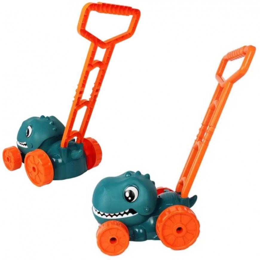 WOOPIE Dino lawn mower with soap bubbles, dinosaur, and liquid – 4