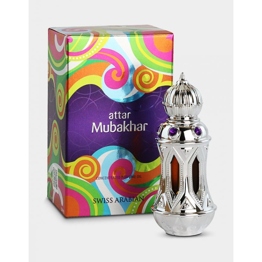 Šveices Arābijas Attar Mubakhar smaržu eļļa - 20 ml