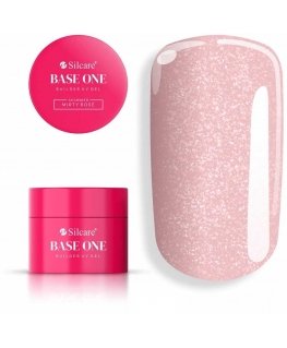 Silcare 'Base One Shimmer Misty Rose' nail polish, 50 g