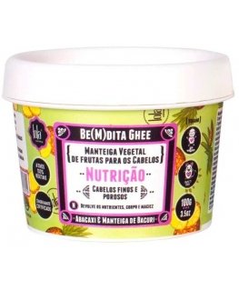 Lola Cosmetics Be(M)dita Ghee питательная маска для волос с ананасом и маслом бакури 100г