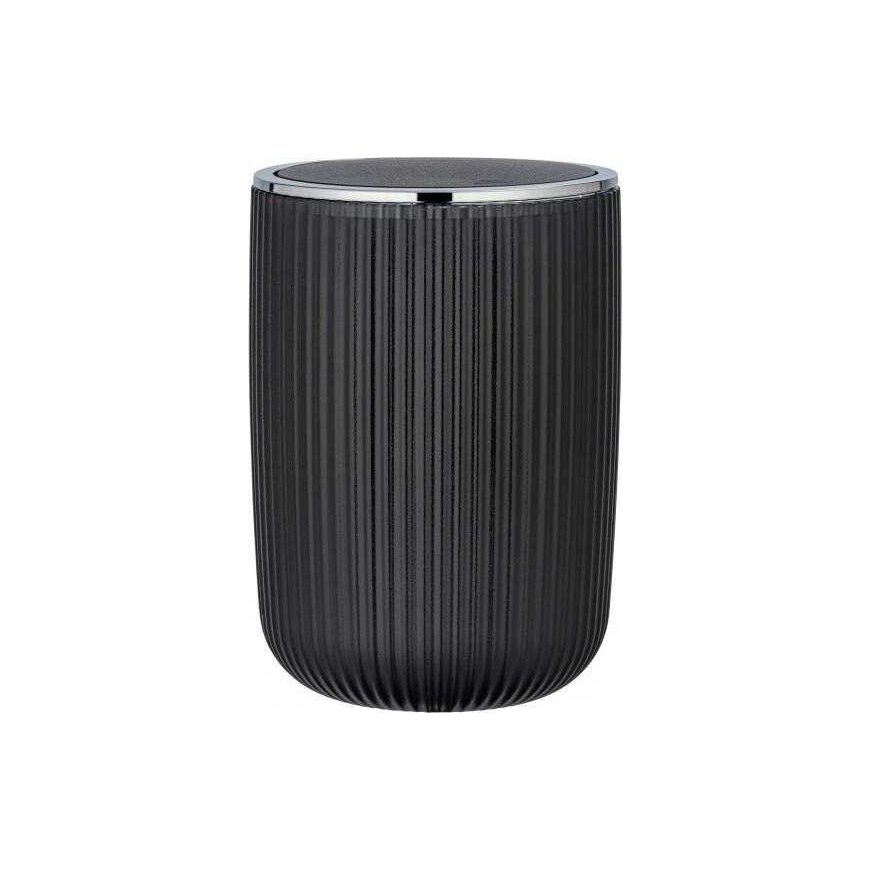 Bathroom Trash Can AGROPOLI, 27 cm, gray, WENKO