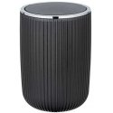 Bathroom Trash Can AGROPOLI, 27 cm, gray, WENKO